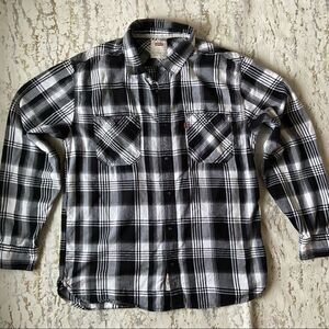 Levi’s Buffalo Check Plaid Button Down